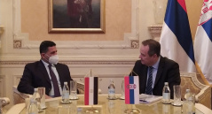 6. децембар 2021. Председник Народне скупштине и амбасадор Египта у Републици Србији